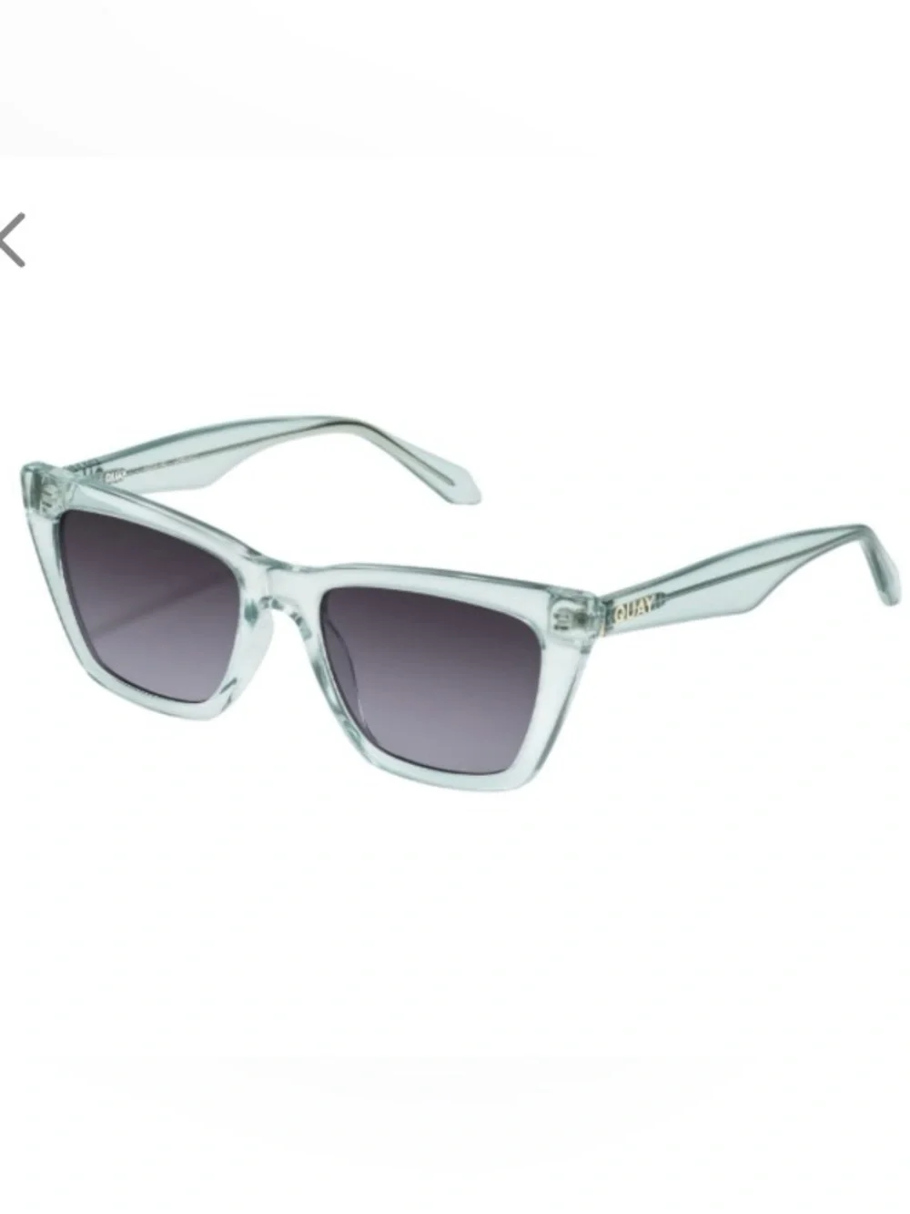 QUAY CALL THE SHOTS NO-NS-2560 tortoise Frame Smoke Lenses Sunglasses New in bag